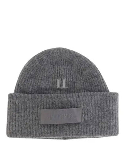 The Gros Grain Beanie Grey - JACQUEMUS - BALAAN 2