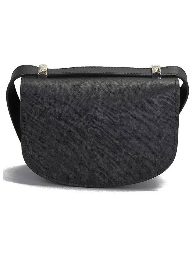 Geneve Mini Saffiano Cross Bag Black - A.P.C. - BALAAN 4