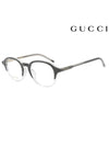 Eyewear Square Frame Eyeglasses Black - GUCCI - BALAAN.