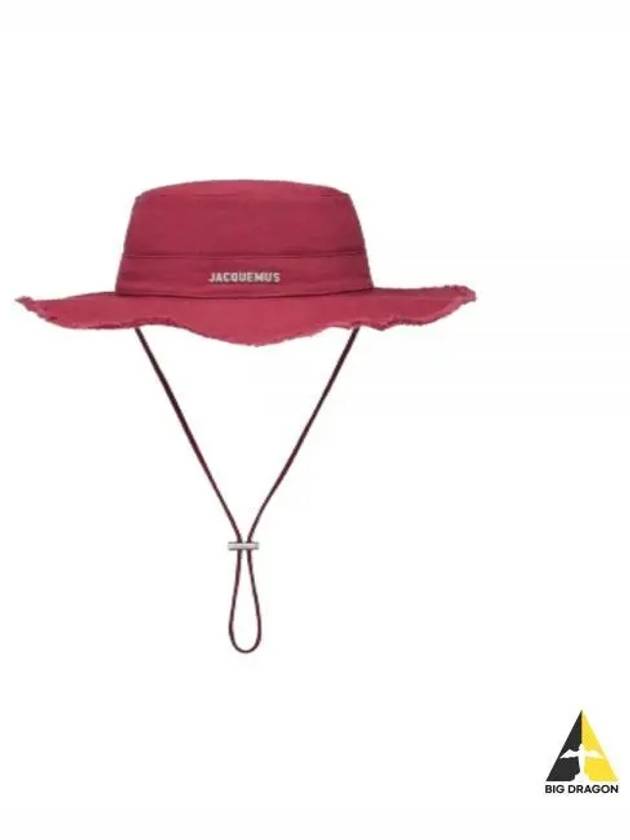 Le Bob Artichaut Cotton Bucket Hat Red - JACQUEMUS - BALAAN 2
