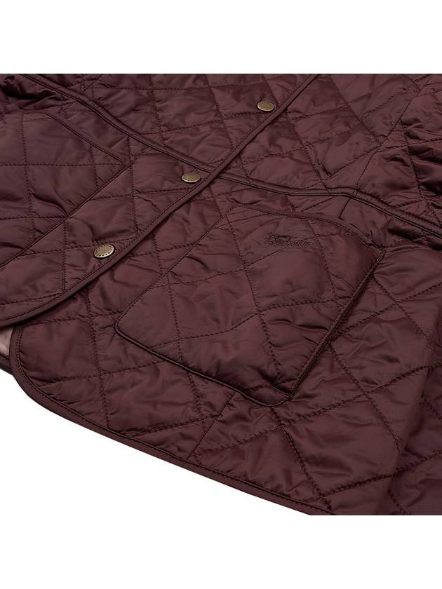 Deveron Quilting Jacket Red - BARBOUR - BALAAN 10