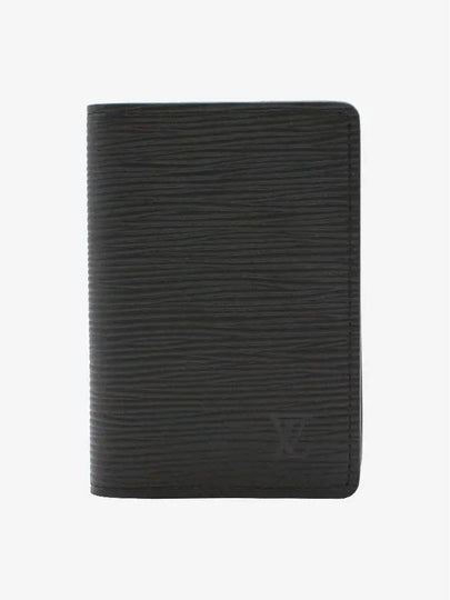 Pocket Organizer Epi Card Wallet Black - LOUIS VUITTON - BALAAN 2