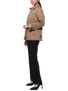 Diamond Quilted Jacket Archive Beige - BURBERRY - BALAAN 5