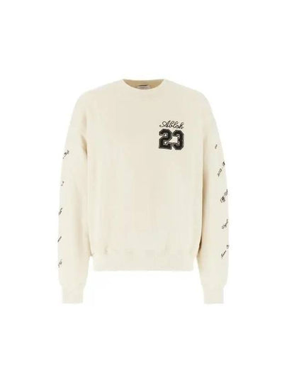 23 Logo Skate Sweatshirt Ivory - OFF WHITE - BALAAN 2