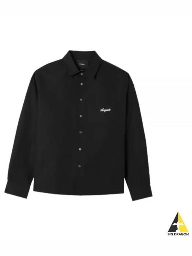 A0878002 Black Flow Overshirt - AXEL ARIGATO - BALAAN 2