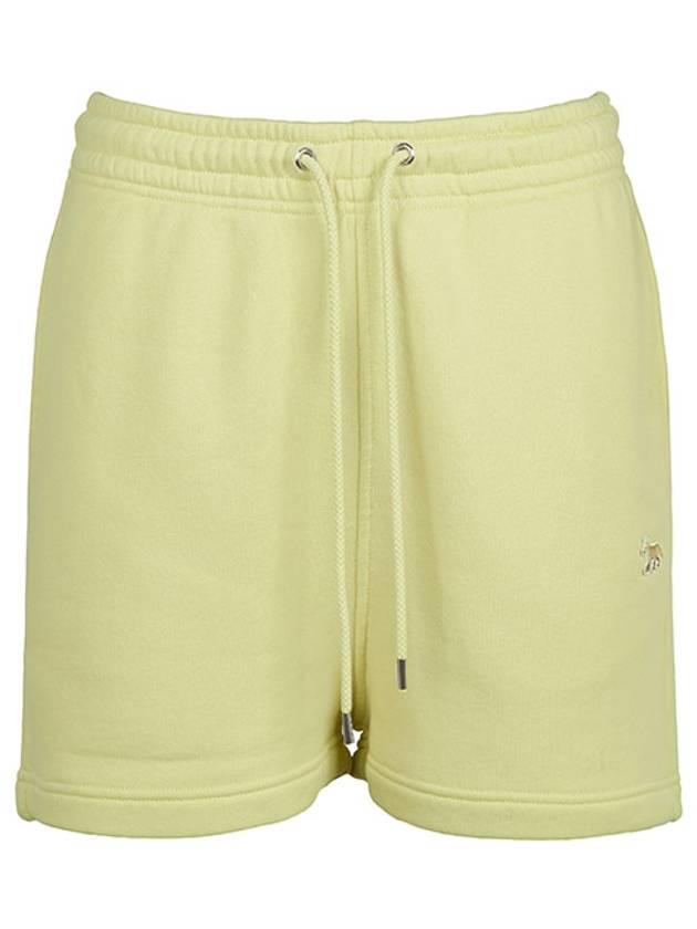 Baby Fox Patch Regular Shorts Yellow - MAISON KITSUNE - BALAAN 2