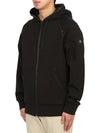 Men's Cotton Hooded Jacket Black - MOOSE KNUCKLES - BALAAN 4