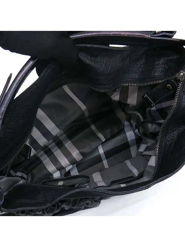 black shoulder bag - BURBERRY - BALAAN 4