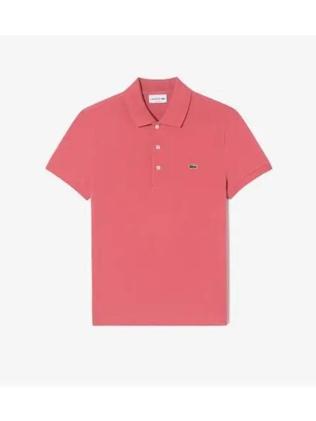 Men s slim fit basic polo indigo pink - LACOSTE - BALAAN 1