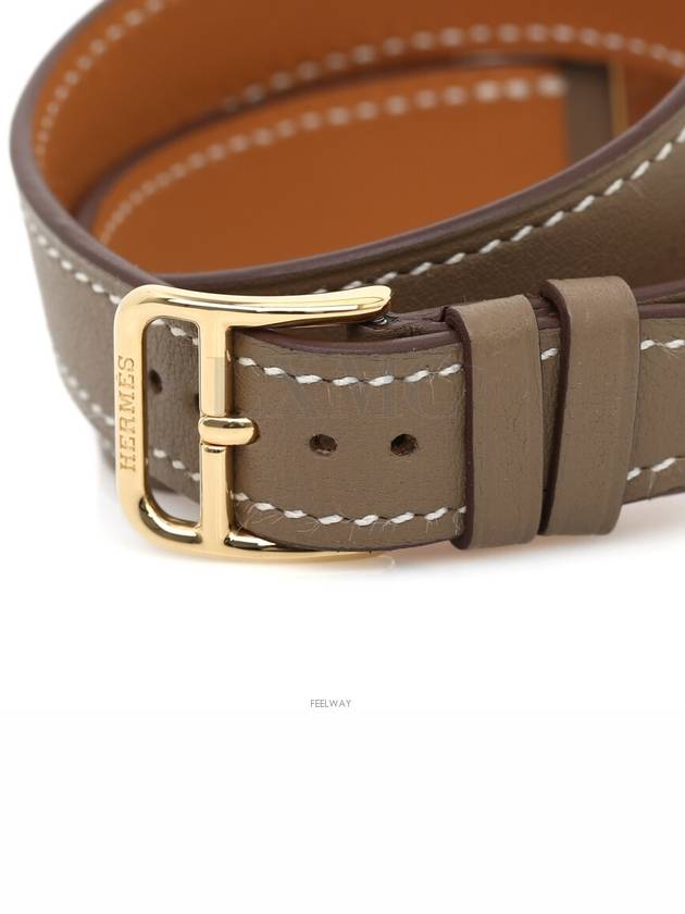 Heure H Small Model 25MM Watch Double Tour Strap - HERMES - BALAAN 3