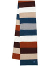 Preppy striped muffler - MAISON KITSUNE - BALAAN 3