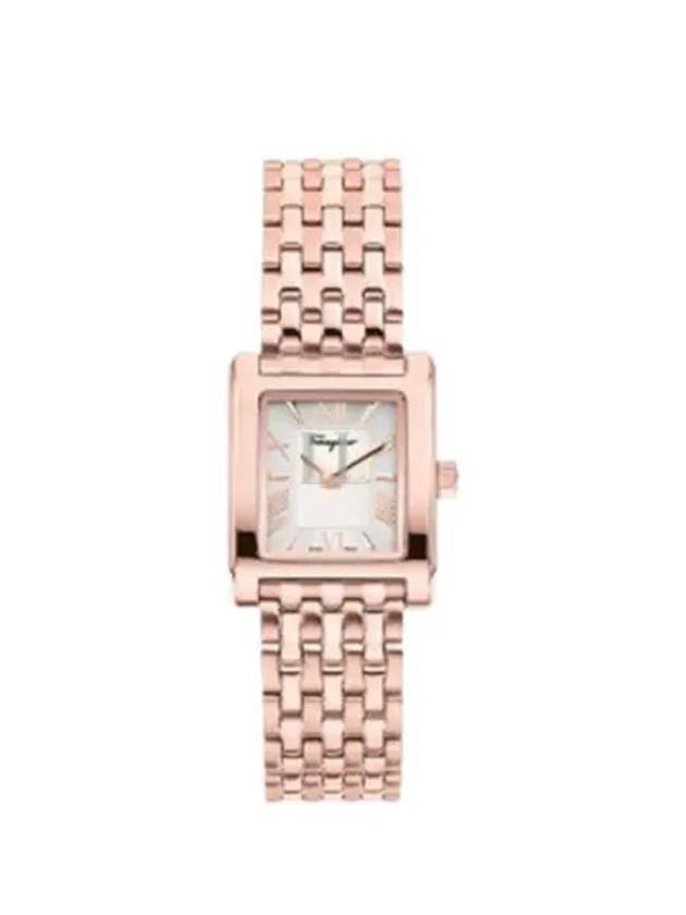 Lace Metal Watch Pink Gold - SALVATORE FERRAGAMO - BALAAN 2