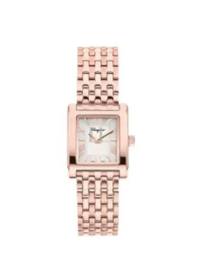 Lace Metal Watch Pink Gold - SALVATORE FERRAGAMO - BALAAN 2