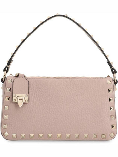 Valentino Garavani Valentino Garavani - Rockstud Leather Crossbody Bag - VALENTINO - BALAAN 2