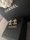 CC logo stud earrings gold - CHANEL - BALAAN 8