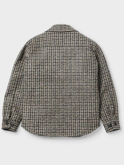 Made In Italy Wool Blend Check Padded Shirt F ACJK58 - PANICALE - BALAAN 2