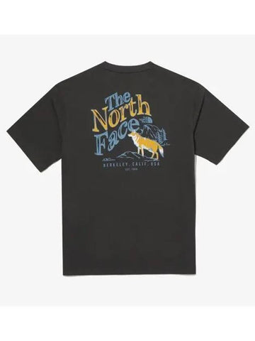 The North Face NT7UQ15K White Label One Earth Short Sleeve Round Tee - THE NORTH FACE - BALAAN 1