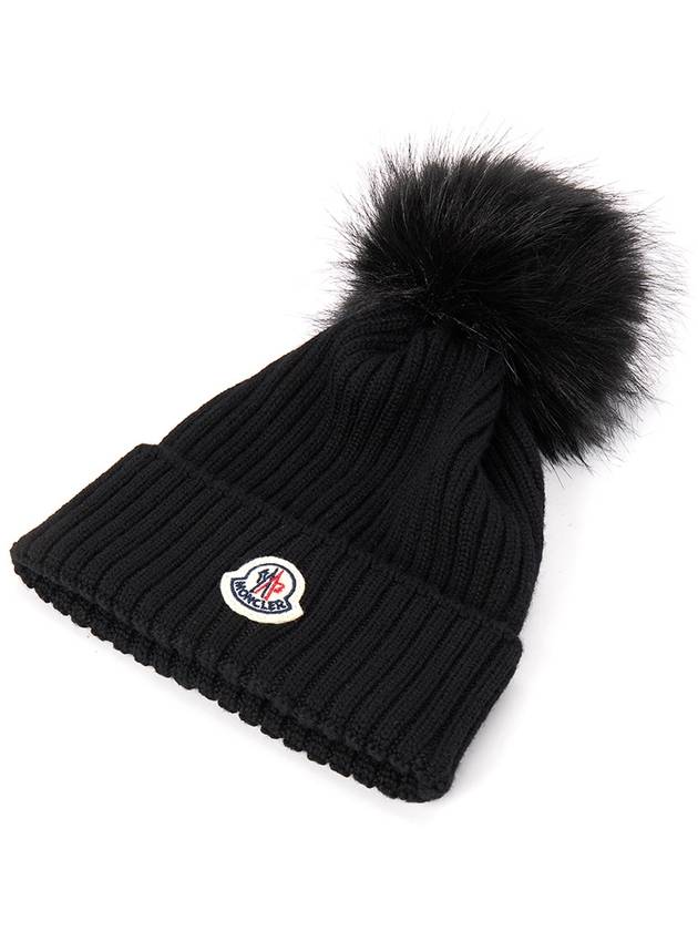 Kids Pom Beanie 3B00014 M1131 999 - MONCLER - BALAAN 3