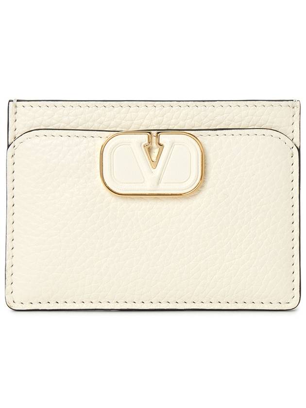 V logo women s card wallet P0AA5LFN 098 - VALENTINO - BALAAN 1