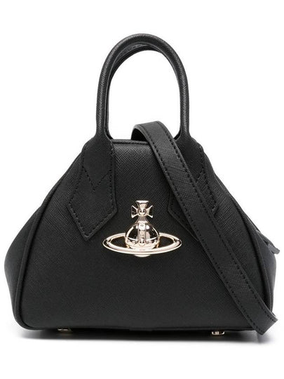 Mini Jasmine Tote Bag Black - VIVIENNE WESTWOOD - BALAAN 2