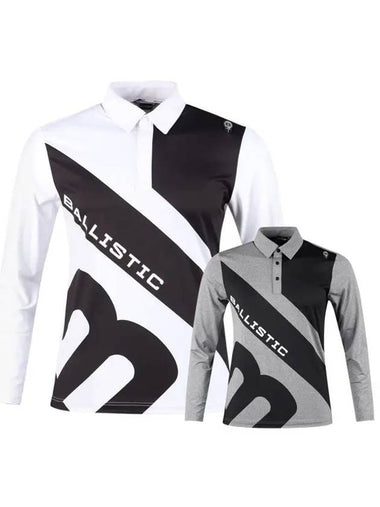 PRINT COLOR BLOCK MAN`S COLLAR T SHIRTBDSMTS06 - BALLISTIC - BALAAN 1