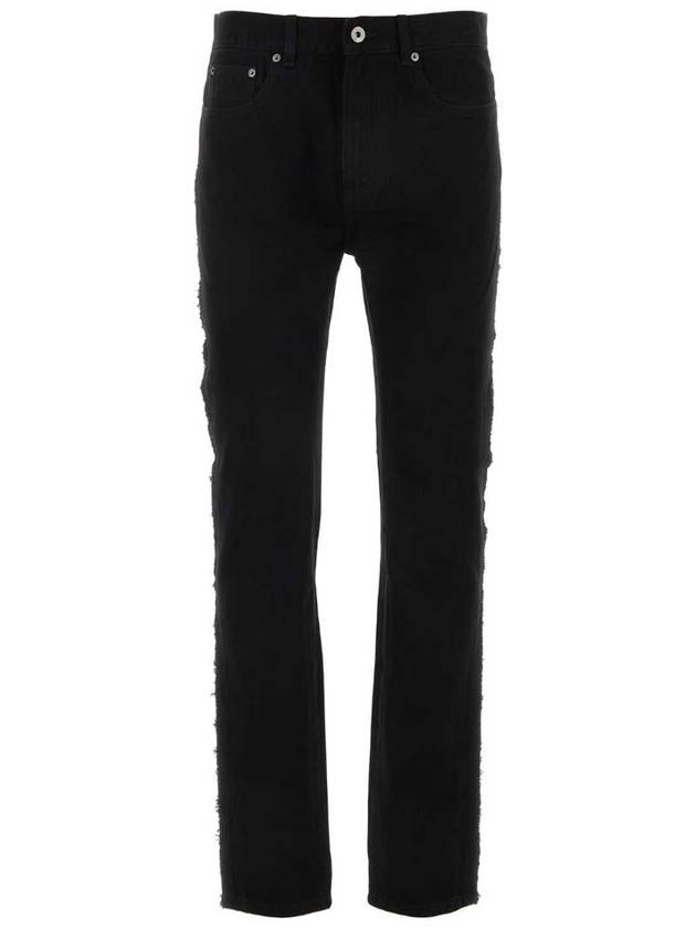 Twisted Slim Fit Jeans Black - JW ANDERSON - BALAAN 2