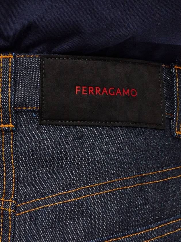 Ferragamo Trousers Denim - SALVATORE FERRAGAMO - BALAAN 5