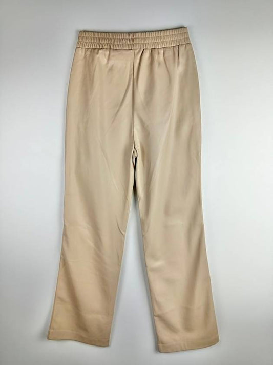 Artificial leather pants F22453PYE beige WOMENS S - APPARIS - BALAAN 2