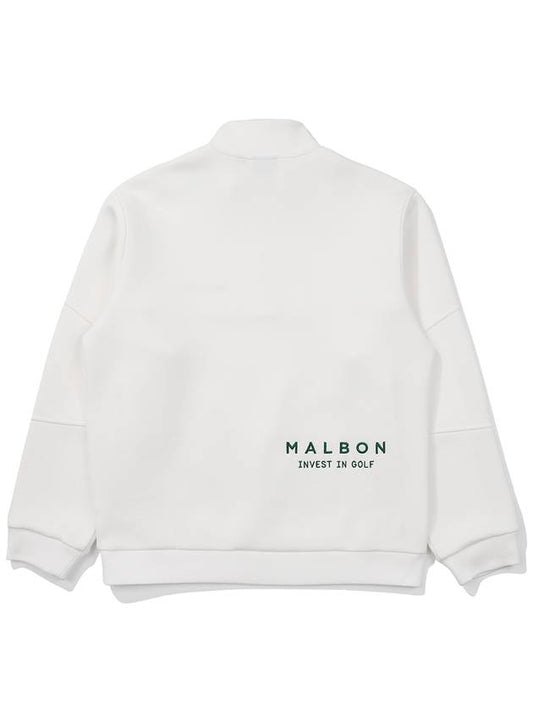 Airy zip up sweatshirt OFF WHITE MAN - MALBON GOLF - BALAAN 2