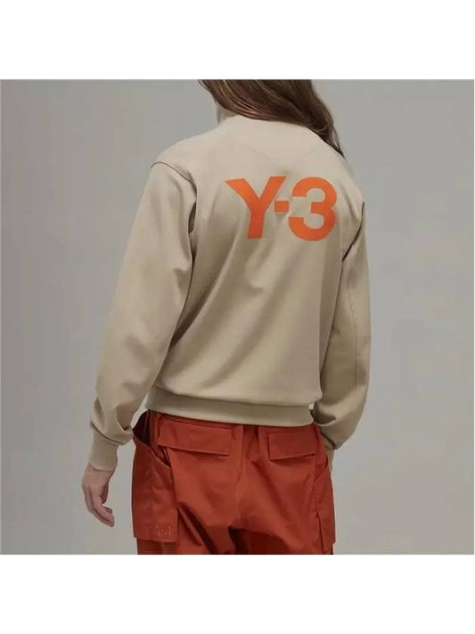Y3 back logo zipup track jacket - YOHJI YAMAMOTO - BALAAN 1