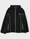 J Hives Contrast Piping Windbreaker Black - DIESEL - BALAAN 3