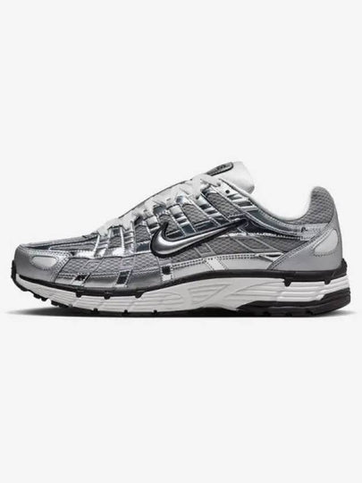 P 6000 Metallic Sneakers Silver - NIKE - BALAAN 2