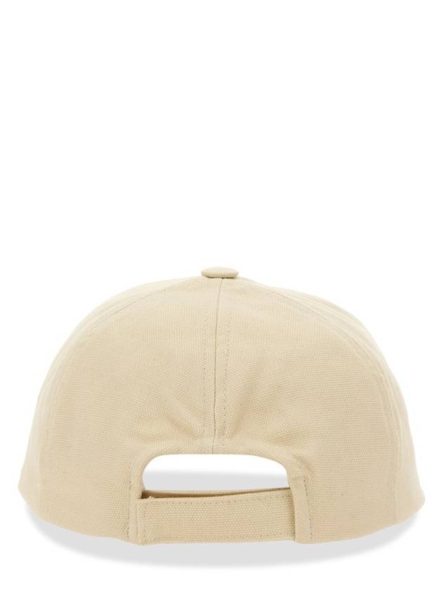 Tyron Logo Cotton Ball Cap Ecru - ISABEL MARANT - BALAAN 8