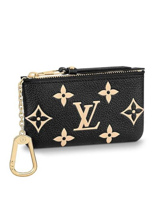 Monogram Empreinte Key Pouch Black - LOUIS VUITTON - BALAAN 2