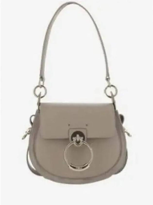 Tess Small Shoulder Bag Black Motty Grey - CHLOE - BALAAN 2