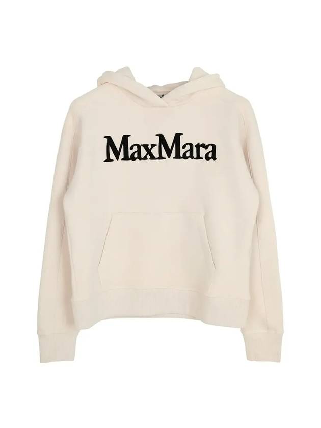 Women's Maestro Hoodie Ivory - MAX MARA - BALAAN 1