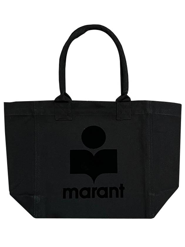 Small Yenky Logo Tote Bag Black - ISABEL MARANT - BALAAN 2