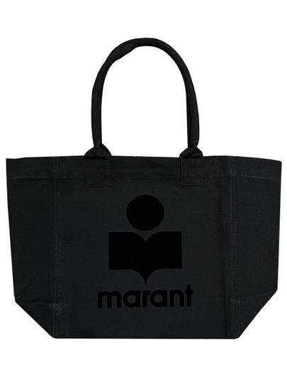 Small Yenky Logo Tote Bag Black - ISABEL MARANT - BALAAN 2