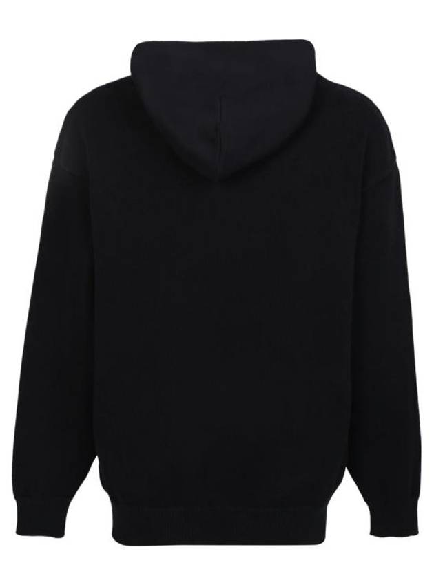 Logo Hoodie Black - BALENCIAGA - BALAAN 3