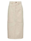 Flozia H Line Skirt Ivory - ISABEL MARANT - BALAAN 2