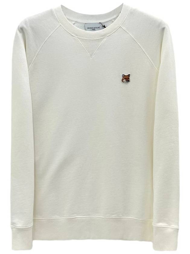 Fox Head Patch Classic Sweatshirt Ecru - MAISON KITSUNE - BALAAN 2