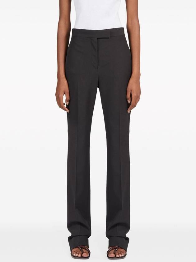 Ferragamo Trousers Black - SALVATORE FERRAGAMO - BALAAN 4