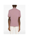 Logo Cotton Polo Shirt Pink - BRUNELLO CUCINELLI - BALAAN 5