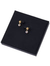 Celestial raindrop pearl earrings FJ5518 ABRZ 24GOLD - ALIGHIERI - BALAAN 5