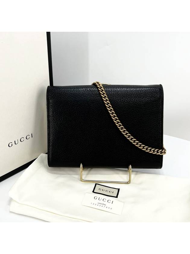 Marmont chain cross bag black 401232 - GUCCI - BALAAN 2