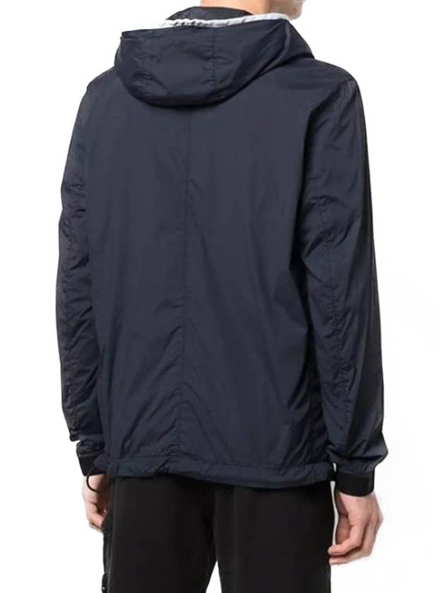 Wappen Patch Skin Touch Nylon Hooded Jacket Navy - STONE ISLAND - BALAAN 4