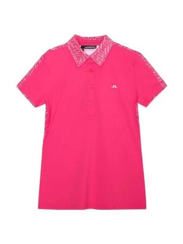 Golf Women's Cara Polo Shirt Pink - J.LINDEBERG - BALAAN 2