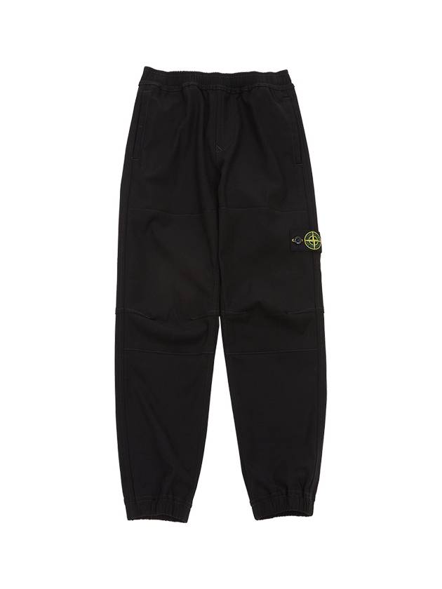 Logo Patch Track Pants Black - STONE ISLAND - BALAAN 2