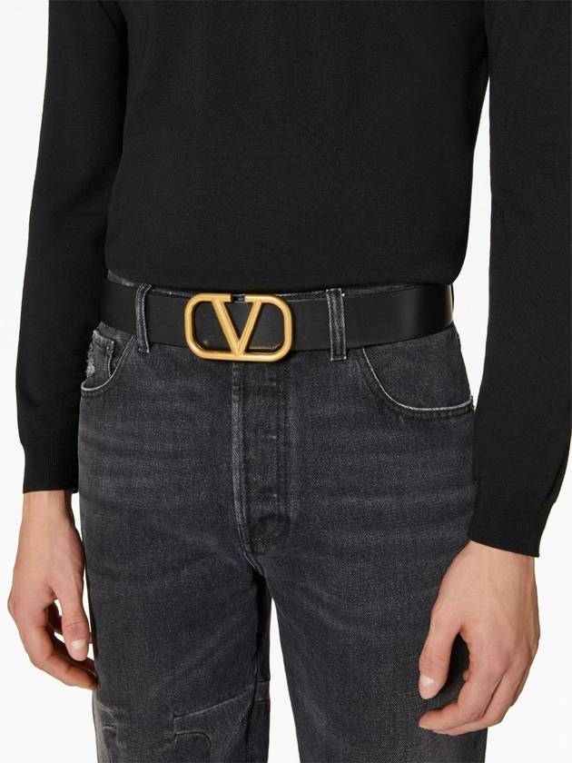 Valentino Garavani Belts Black - VALENTINO - BALAAN 5