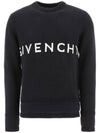 4G Logo Cotton Knit Top Black - GIVENCHY - BALAAN 1